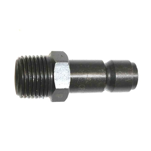Interstate Pneumatics 1/2 Inch Automotive Steel Coupler Plug x 1/2 Inch Male NPT, PK 6 CPA881-D6 - main